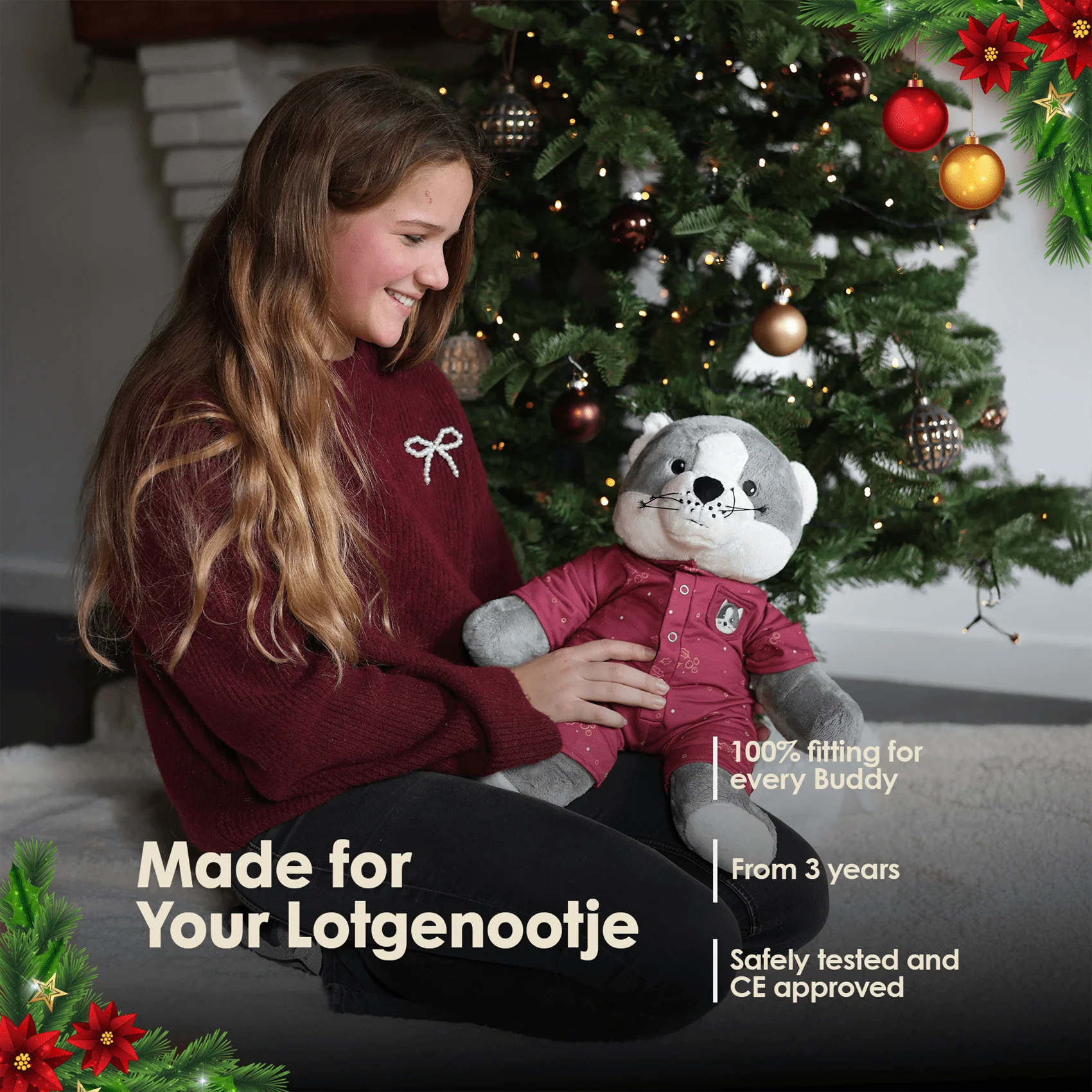 Kat Kleding Winter Lotgenootje - Image 15