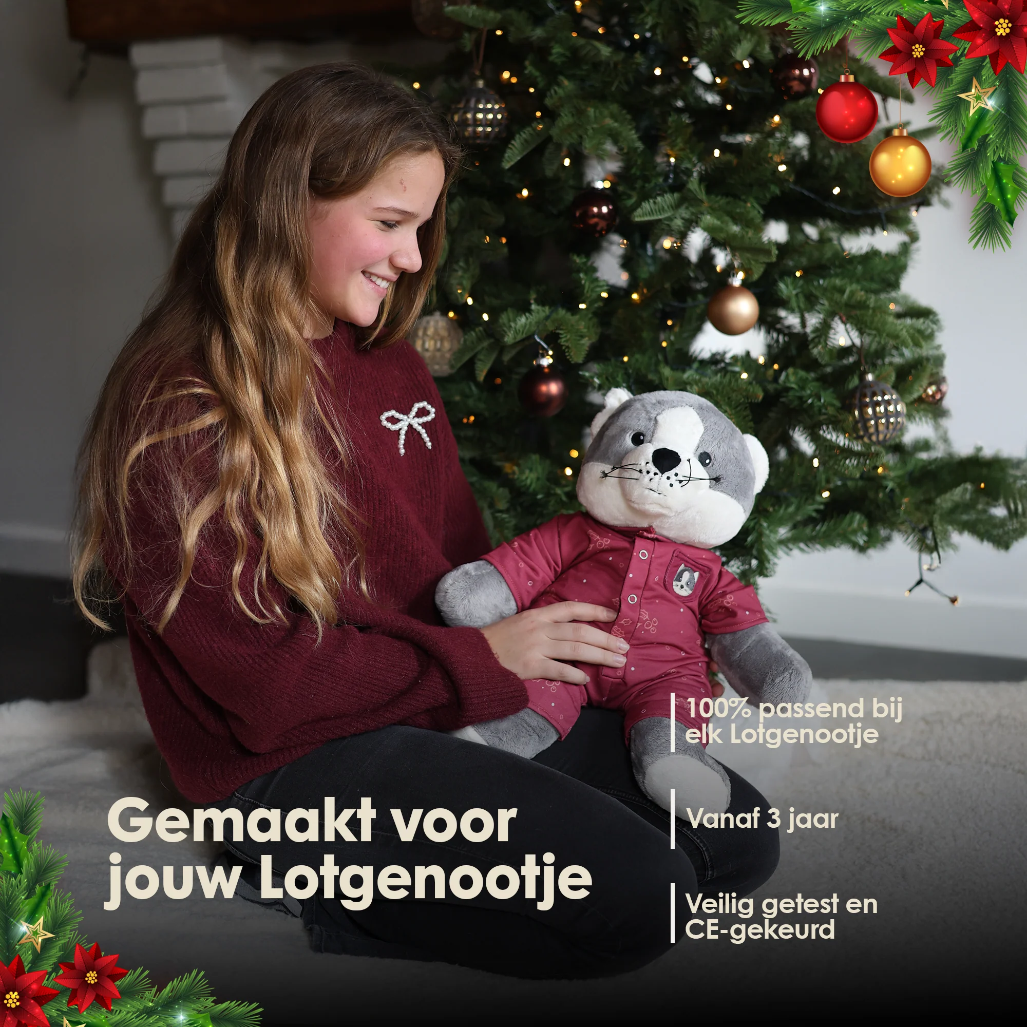 Kat Kleding Winter Lotgenootje - Image 7