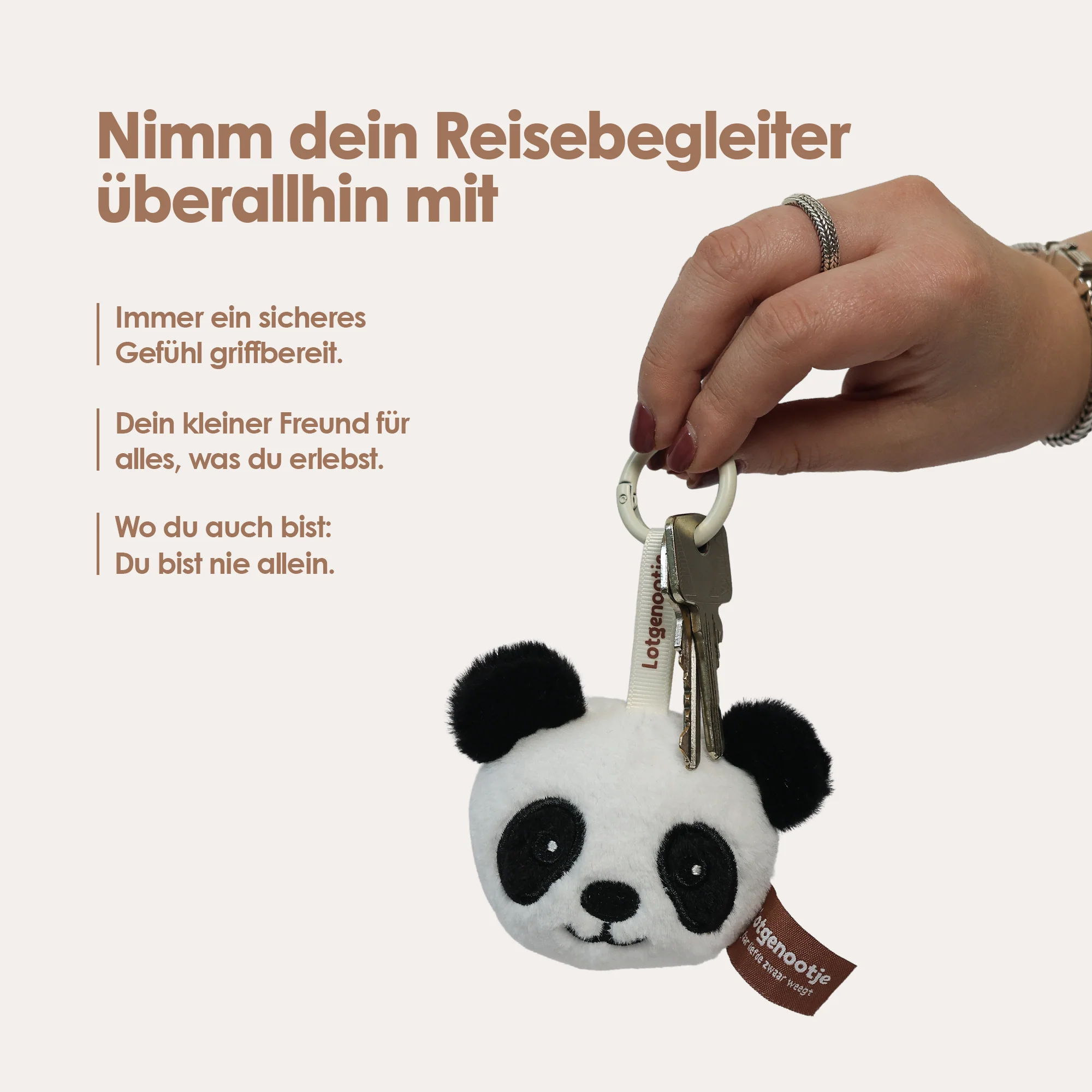 Reisgenootje Sleutelhanger Panda - Image 10