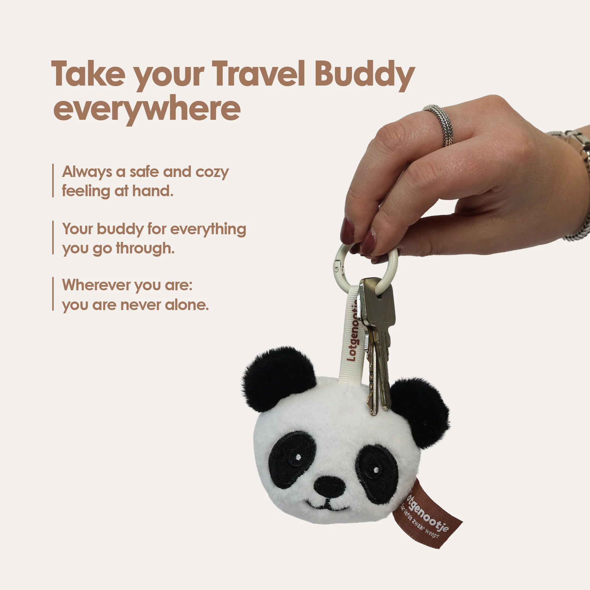 Reisgenootje Sleutelhanger Panda - Image 17